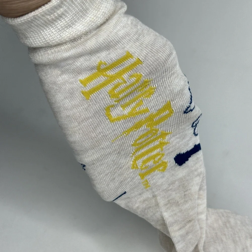 2 Pairs Harry Potter Adult Novelty Socks‎ Sz 6-12 Mid Calf Hedwig Owl Unisex Set